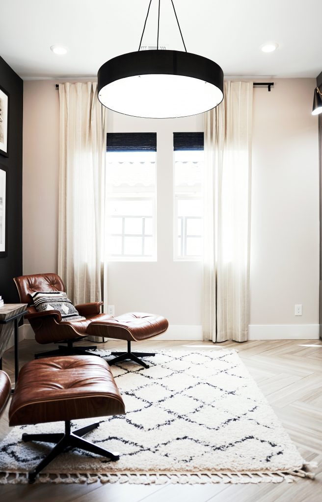 urban minimalist living room